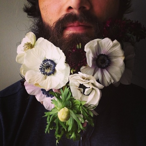 untamablefir3:  ivy-and-twine:  MCM Part II   Flower Beards VZ WE MM VV PY  Oh my… 
