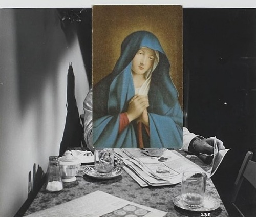 raveneuse:  John Stezaker  Visitation 