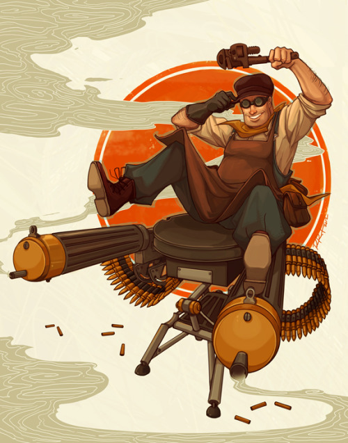 agenuineshit:1920 team fortress 2 characterspd: the author of this http://ramida-r.deviantart.com/an