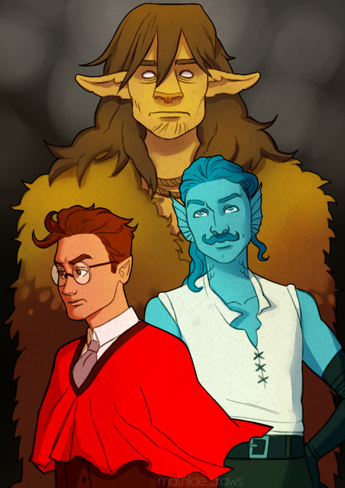 mathildedraws:look at those new boys !!! The Adventure Zone : Graduation came out yesterday and let’