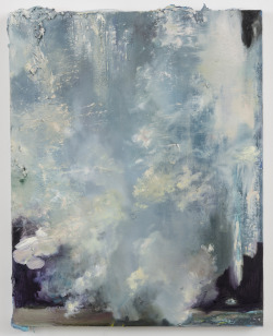 nearlya:  Annie Lapin. Thing that happens to memory, 2013, oil and mixed media on canvas 