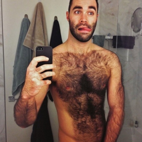 luckyhairy-blog: shinyphilosopherqueen: that chest sweater is everything. Hairy Gorgeous hairy body