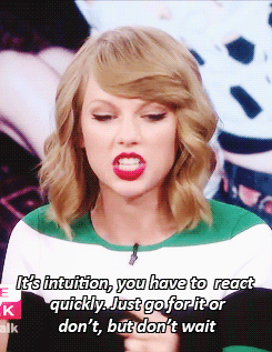 taylorswiftsdad:  the last gif is so serious you would never even guess that shes