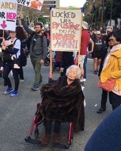 yobaba2point0:   Name of photographer and identity of this beautiful protester unknown. Respect.  