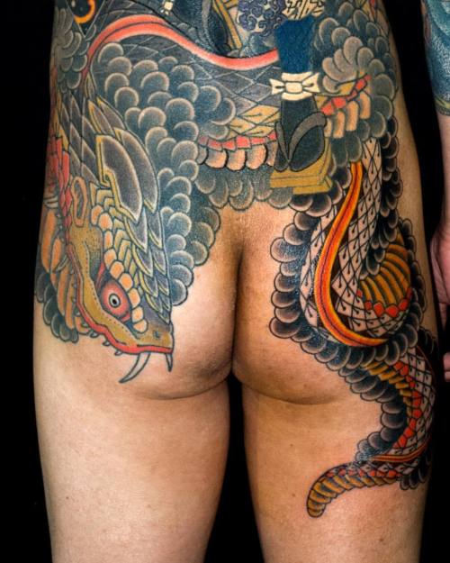 horimitsu:##japanesetattoo #tattoo #inked #tattoos #tattooartist (Honey Tattoo)