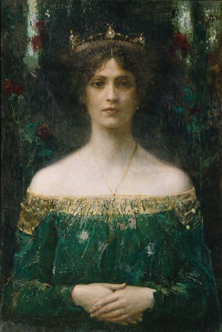 classicarte:La Fille du Roi (The King’s Daughter)Eduard Veith, c. 1900