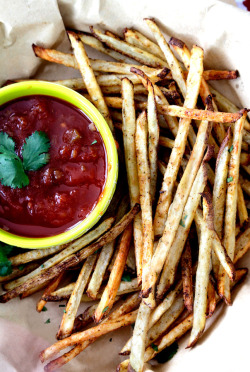 verticalfood:  Baked Mexican Street Fries