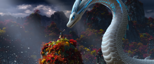 tio-trile:animationtidbits: White SnakeA FILM BY AMP WONG & ZHAO JIFrom Light Chaser Animation, 