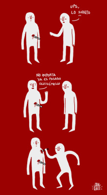 miserable-con-suerte:  autremondeimagination:  Así suele ser la gente.  Así con esos conchetumare.