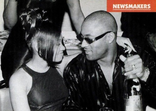 Andre Rison’s 30th birthday party hosted by his date Left Eye (1997)