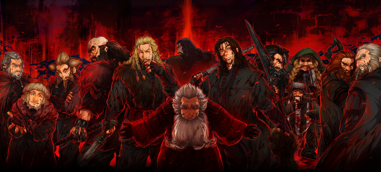 hakwsfire:  An UNEXPECTED Journey http://www.pixiv.net/member_illust.php?id=4612339