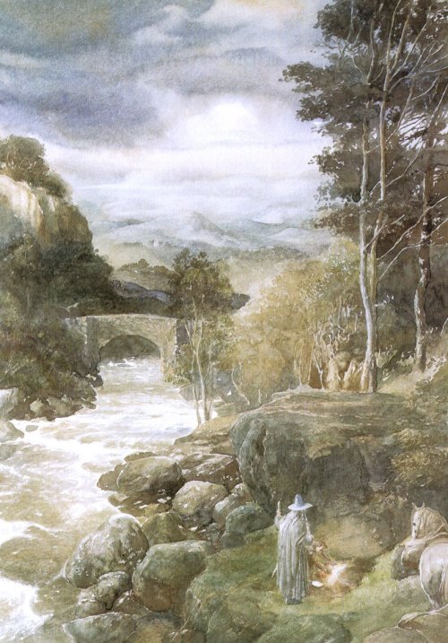tolkienismyreligion:The Hobbit: A Summary in Pictures (3/3)Alan Lee