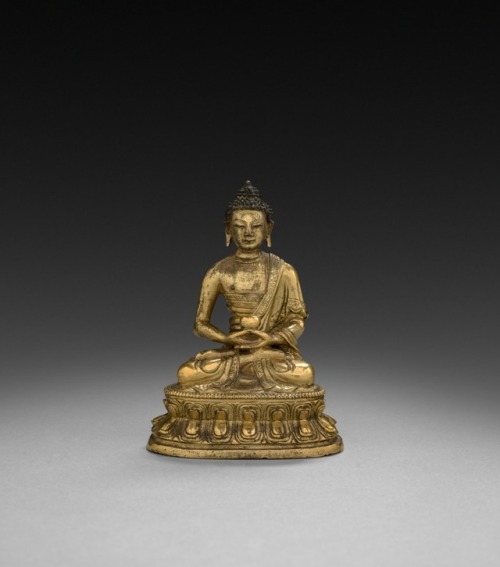 Seated Buddha, 1500, Cleveland Museum of Art: Chinese ArtSize: Overall: 9.9 cm (3 7/8 in.)Medium: gi