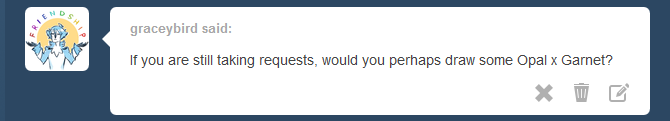 dweeni:  omg this is actually really cute Requests are still up~ 