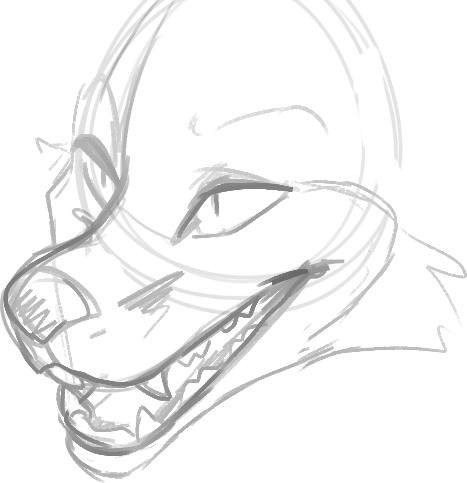 How Do Open Snoot??? I Have So Many Problems When It Comes To Drawing Open Mouthed Critters/expressions!!