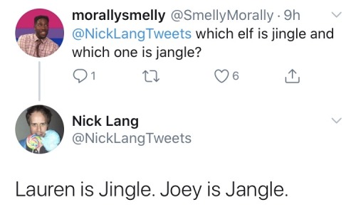Recent Tweets From Nick Lang's Twitter That I Thought Were Interesting