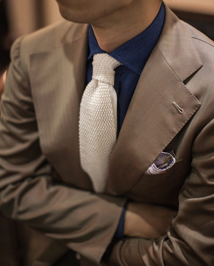 bntailor:  Liverano &amp; Liverano Knit Ties at B&amp;Tailorshop  I love