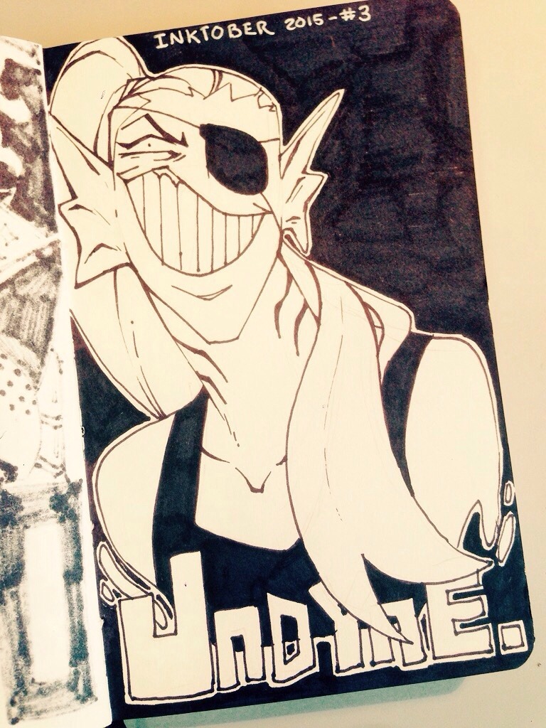 thezombiedogz:  #Inktober Days 1-5 UNDERTALE EDITION!! 