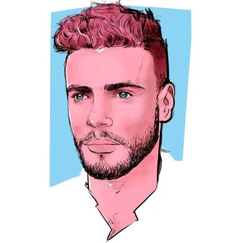 egorodriguez:Wednesday with the sweetheart that is @guskenworthy #egorodriguez #illustration #guskenworthy #art http://ift.tt/2xyo5Yp