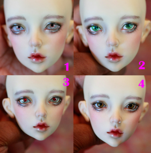 sicktress: I’m having a hard time finding some good combinations of wigs + eyes for Momo! Can 