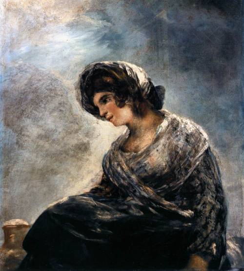 The Milkmaid of Bordeaux, 1827, Francisco José de Goya y LucientesMedium: oil,canvas
