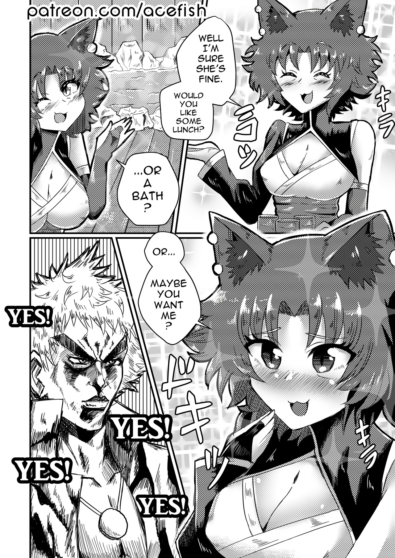 hsifeca: Page 1-4 Kali X Sun Doujin This project will be available for $1 patrons