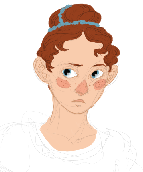 quick beatrice sketch, god, over the garden wall killed me