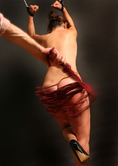 Your soft flesh will feel the loving caresses of the flogger My love …..