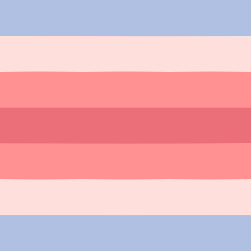 Transfeminine flag but it’s color-picked from Marin.