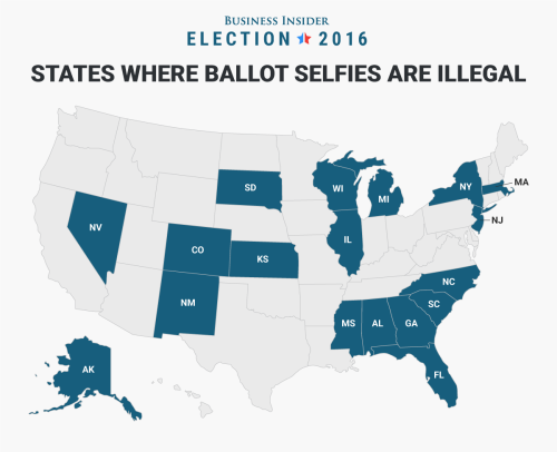 businessinsider:Everything you need to know about ballot selfies, and where they’re illegal