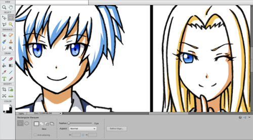 WIP of an exclusive Assassination Classroom print for AnimeFest. You can get it for free at my Assas