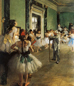 jeromeof:  The Ballet Class - Edgar Degas