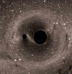 tombstone-actual:  gray-firearms:  gifsboom:Video: Black hole merger   what the