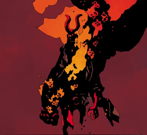 HELLBOY IN HELL has ended.Thank you Mike Mignola.Thank you Dave Stewart.It was beautiful.