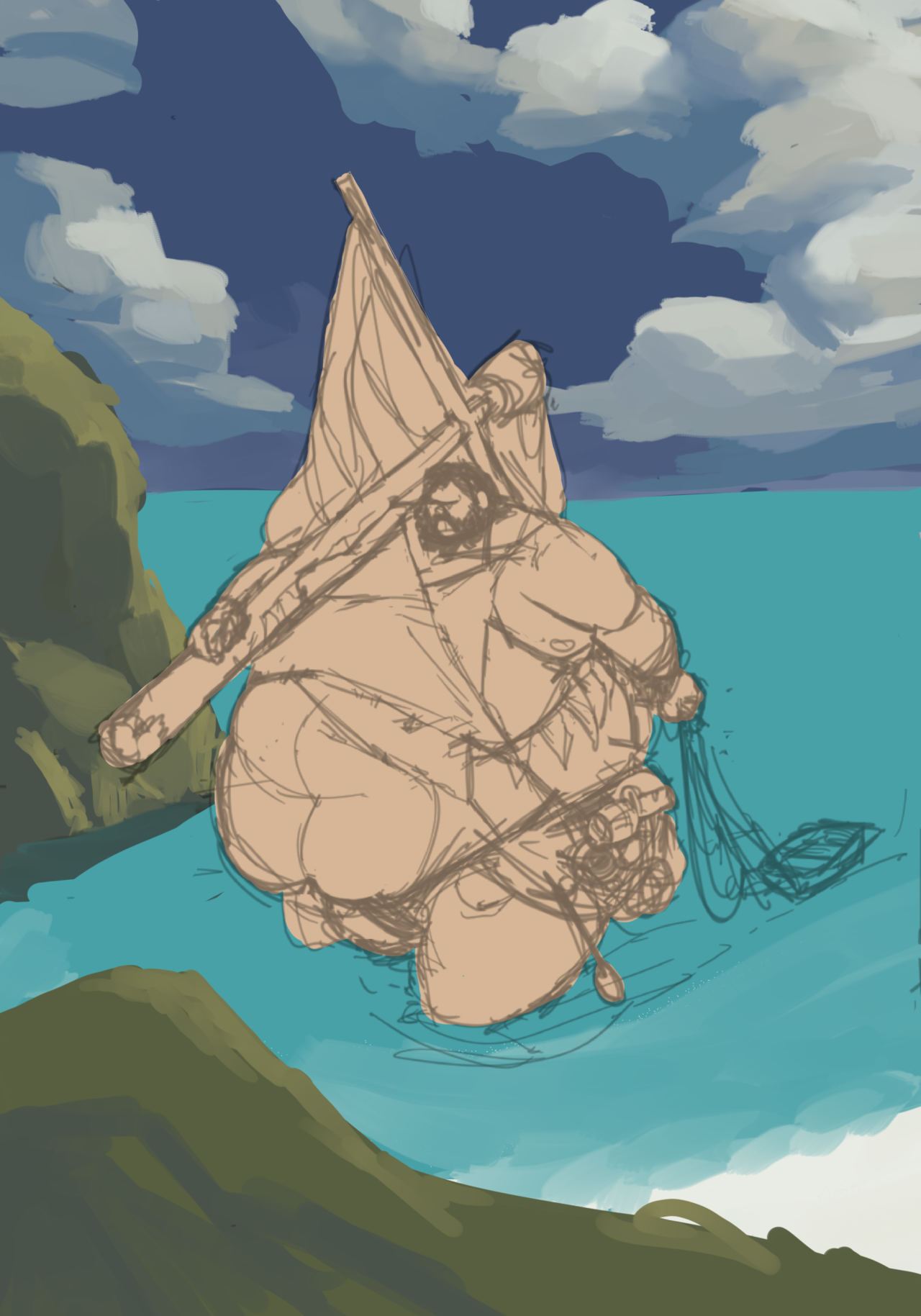 spencercurtisart:its been way too long since i last did a bigger digital painting
