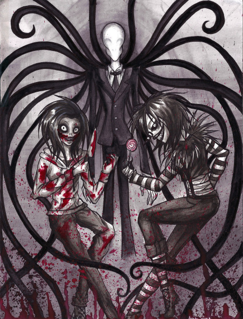 Jeff the killer and laughing jack sex