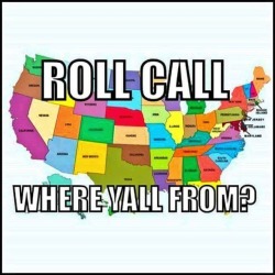 Comment where your from&hellip;