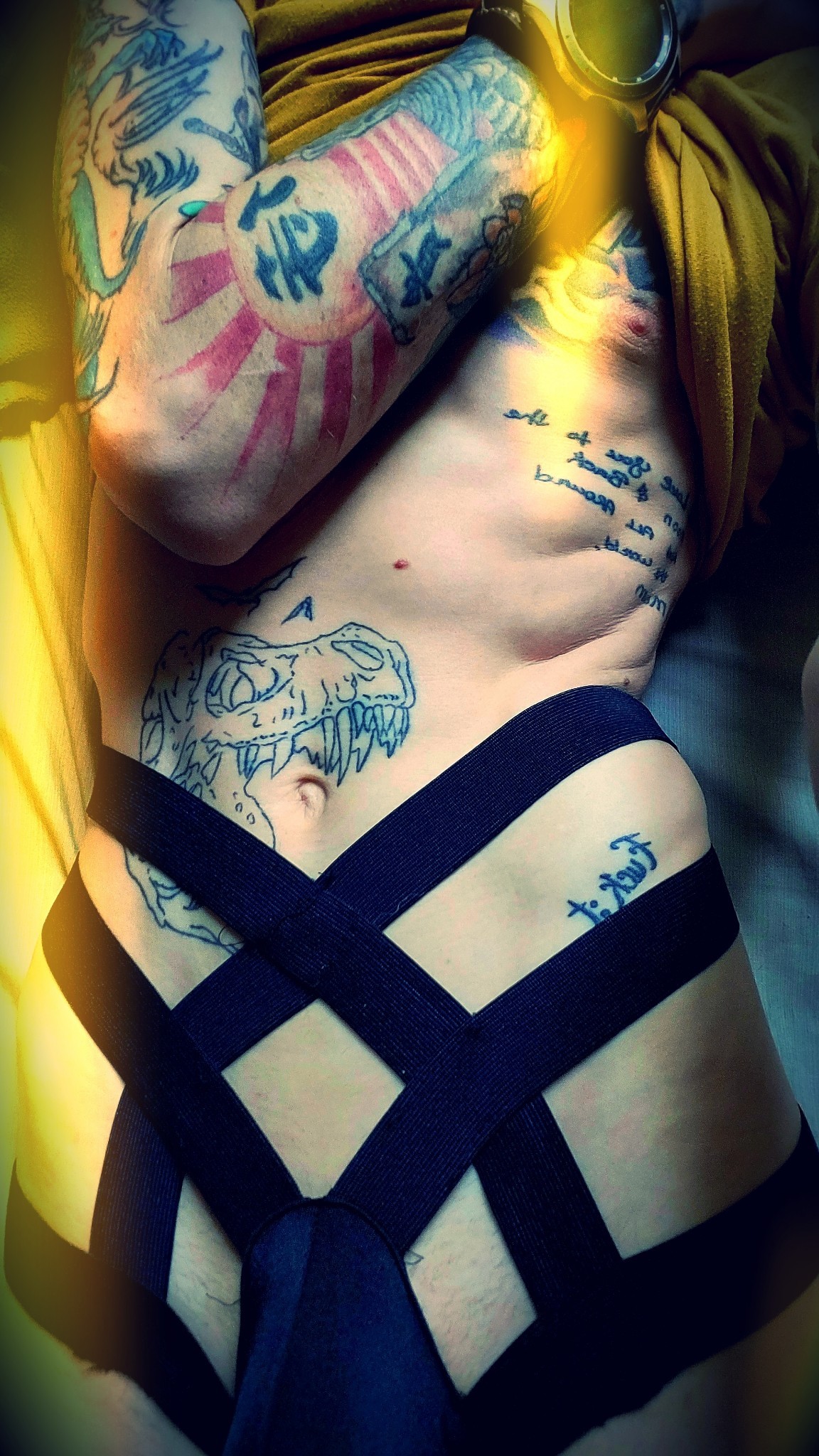 devilsdickk:Yellow 💛💛 lovely bottoms from an amazing supporter from my wishlist