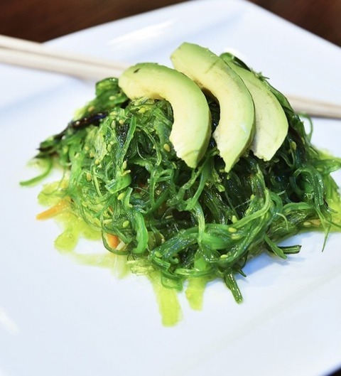Wakame Seaweed Salad With Avocado - Salad Recipe