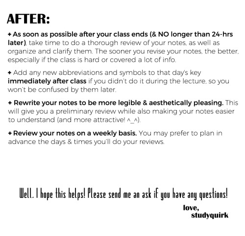 studyquirk: Did a how-to thingumbobber about taking lecture notes! I hope it helps!