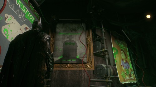 Look At Riddler's Vandalised Movie Posters