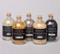 sixpenceee:  Salt Made From Tears Now Available For PurchaseHoxton Street Monster Supplies has launched its newest product: salt made from human tears. According to the Monster Supplies website, the product “combines centuries-old craft with the freshest