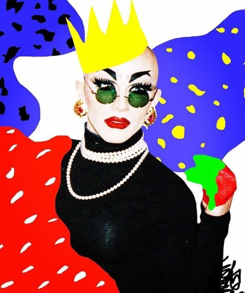 Porn photo hieee:🎨Sasha Velour aka Fiercely Intellectual