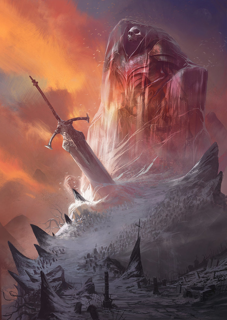 little-dose-of-inspiration:  Frozen God by DavidAlvarezArt 