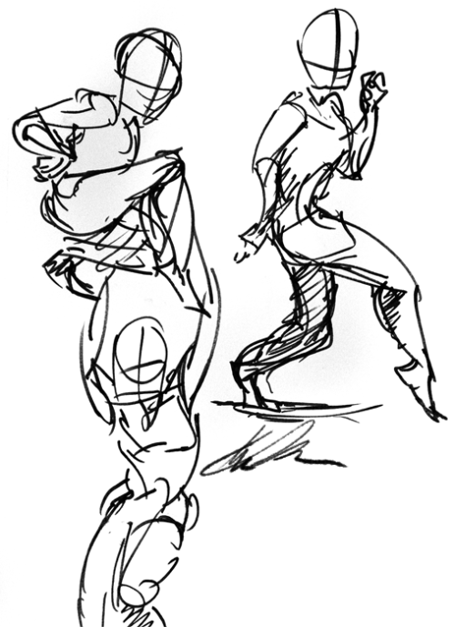 gotta love some gestured dance sketches~