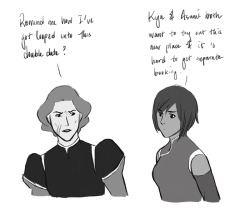 2Dshepard:  Kyalin X Korrasami On A Double Date Requested By The-Queer-Is-Hereit