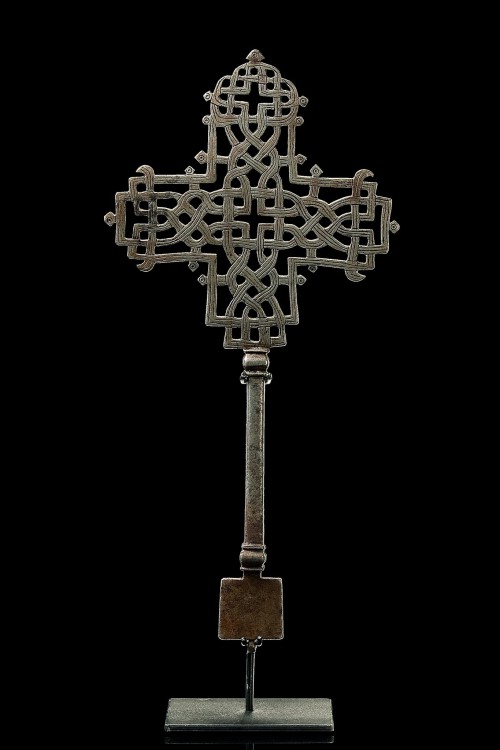 Ethiopian ceremonial crosses. (1, 2, 3)