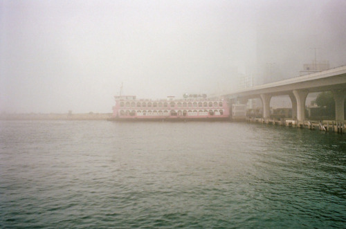 Portra400 | Fog engulfed Victoria Harbour, Hong Kong on Mar 3, 2018www.instagram.com/wongweihim