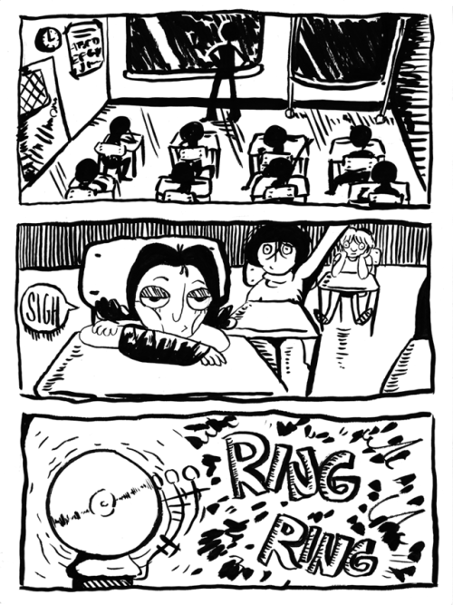 raspberrypanels: “Ring of Keys;” a comic about lesbian experiences.