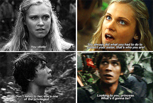 ohbellamy: From A to Bellarke└ Glow Up: To transform oneself in a significant way. Modeled on the ph